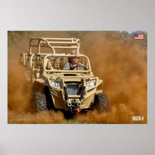 US SPECIELLA OPERATIONER FORDON - MRZR-4 POSTER