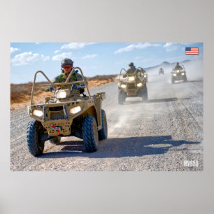 US SPECIELLA OPERATIONER FORDON - MV850 POSTER