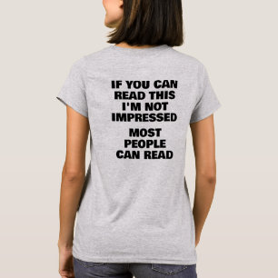 US Spyder Ryders - De flesta kan läsa T Shirt