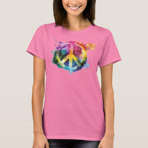 US Spyder Ryders - Fredsteckenet Symbol T Shirt