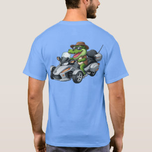 US Spyder Ryders - Gator on Back T Shirt