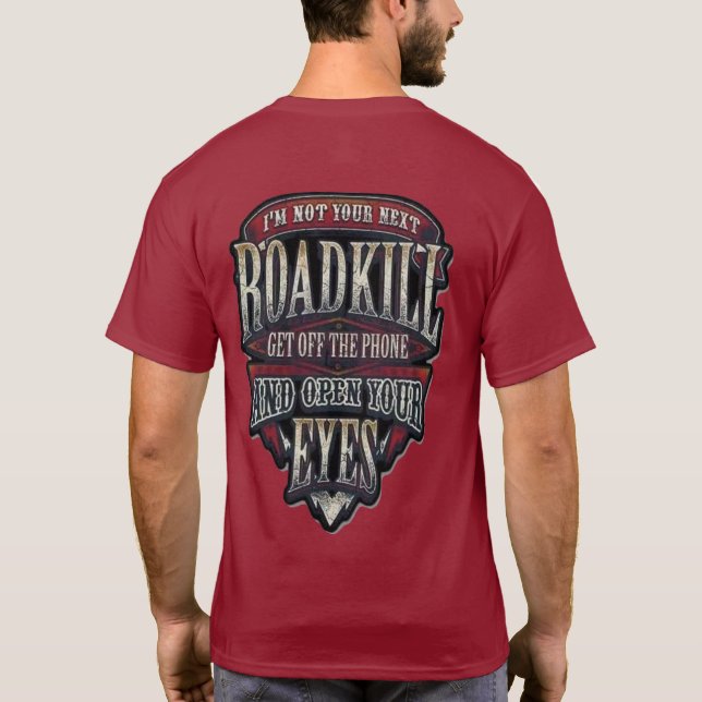 US Spyder Ryders - Get Off The Phone T Shirt (Baksida)
