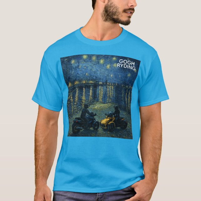 US Spyder Ryders - Gogh Ryde 03 T Shirt (Framsida)