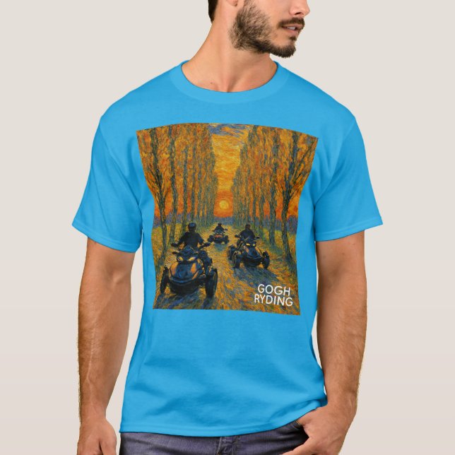 US Spyder Ryders - Gogh Ryde 04 T Shirt (Framsida)