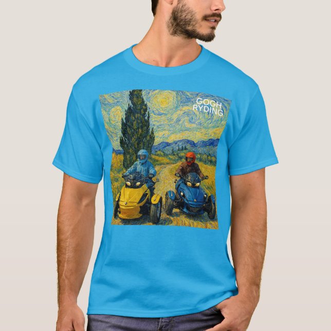 US Spyder Ryders - Gogh Ryde 05 T Shirt (Framsida)