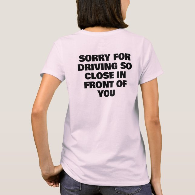 US Spyder Ryders - Kör så nära T Shirt (Baksida)