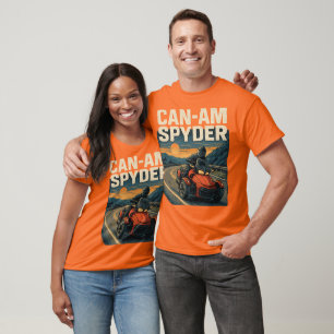 US Spyder Ryders - Lean Into It. T Shirt
