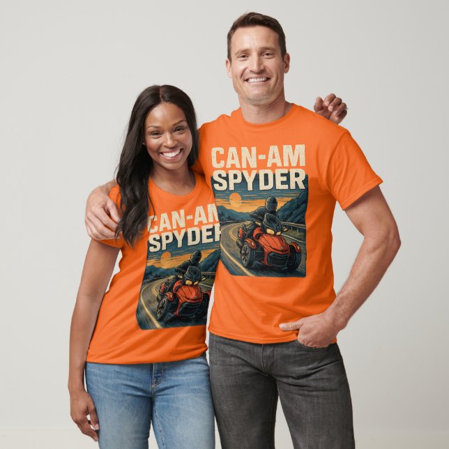 US Spyder Ryders - Lean Into It. T Shirt (Unisex)