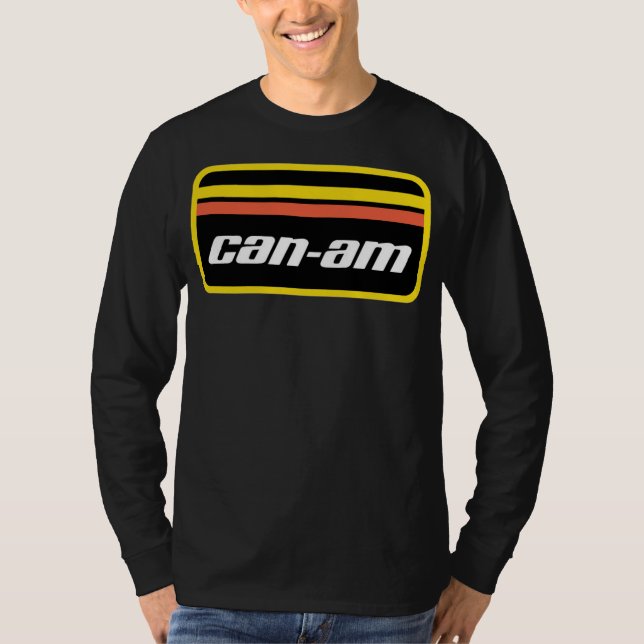 US Spyder Ryders - Retro Can-Am Logotyp T Shirt (Framsida)