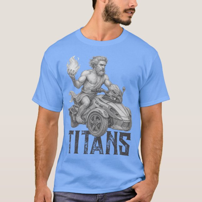 US Spyder Ryders - Spyder Titans T Shirt (Framsida)