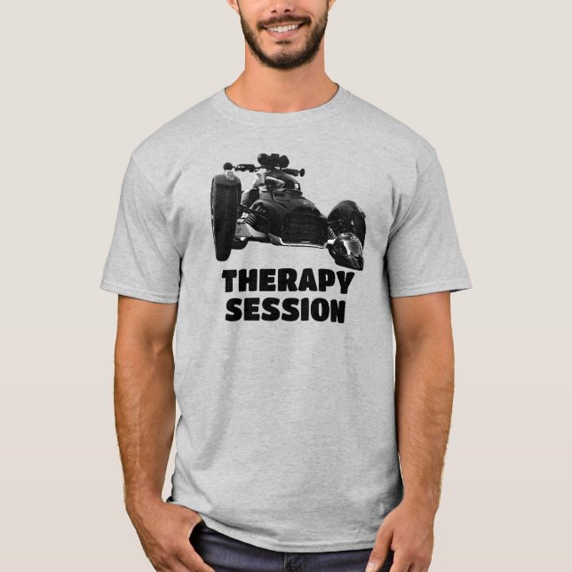 US Spyder Ryders - Therapy/Group Therapy T Shirt (Framsida)