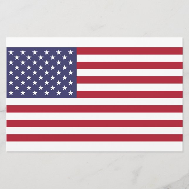 US STARS OCH STRIPES BREVPAPPER (Framsida)