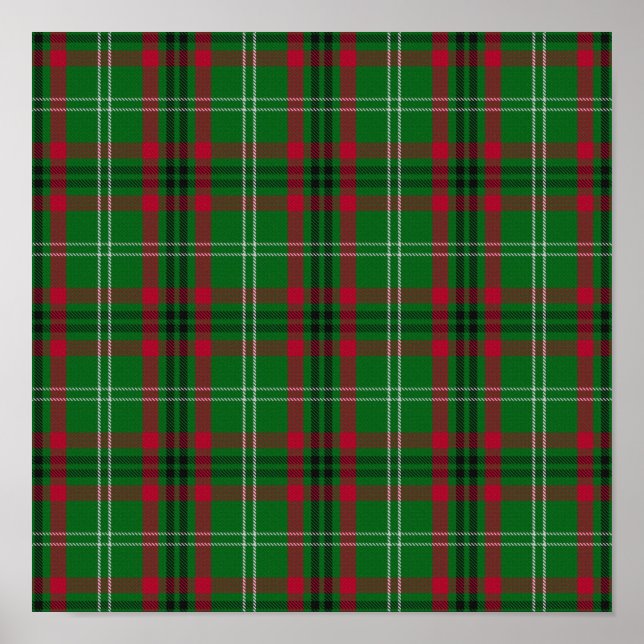 US State Tartan - Arkansas - Digital Download Poster (Framsidan)
