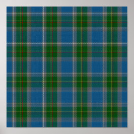US State Tartan - Connecticut - Digital Download Poster