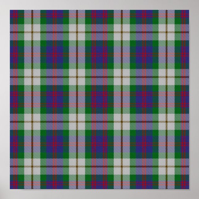 US State Tartan - Idaho - Digital Download Poster (Framsidan)