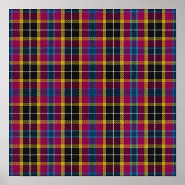 US State Tartan - Maryland - Digital Download Poster (Framsidan)