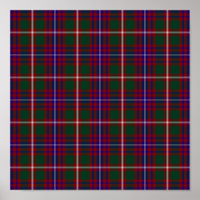 US State Tartan - Utah - Digital Download Poster (Framsidan)