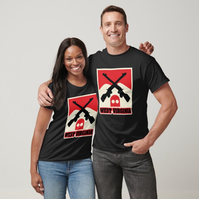 US - Stater - VÄSTER VIRGINIA T Shirt (Unisex)