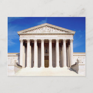 US Supreme Court byggnad, Washington DC, USA Vykort