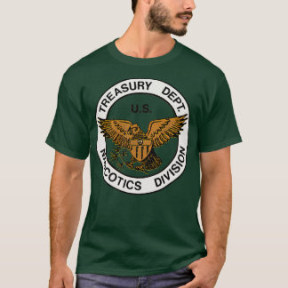 US Treasury Department Narcotics Division T Shirt