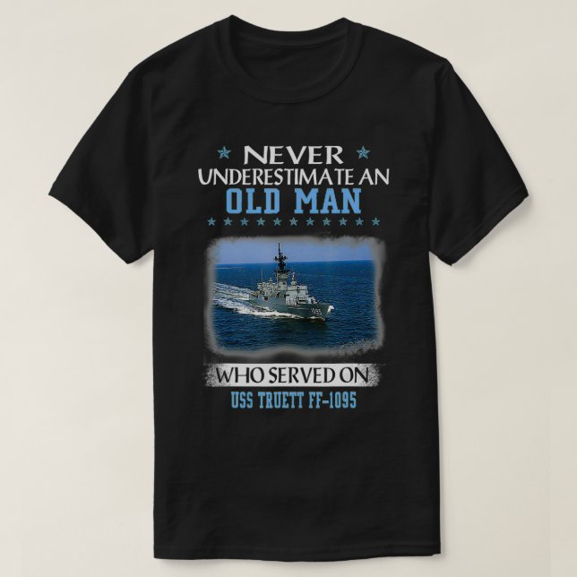 US Truett FF1095 Veterans Day Far Day Gift T Shirt (Design framsida)