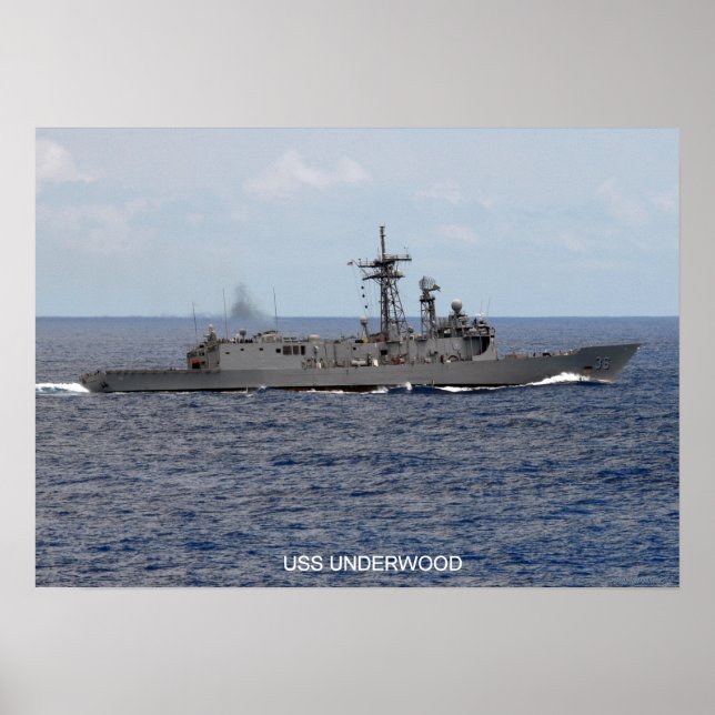 US Underwood (FFG 36) Poster (Framsidan)
