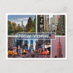 US United Stater - New York Usa - Vykort