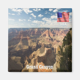 US - USA - Arizona - Gran Canyon - Panorama Magnet