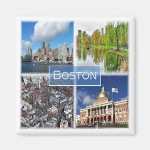 US * USA - Boston Massachusetts Magnet