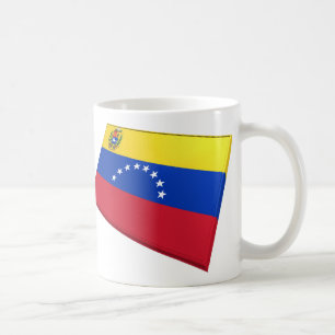Us- & Venezuela flaggor Kaffemugg