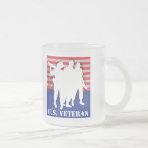 Us-veteran Frostad Glasmugg
