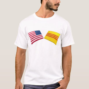 US & Vietnam sjunker (södra Vietnam) Tee Shirt