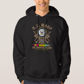 US Vietnam Veteran USA Flag, Vietnam Vet  Hoodie