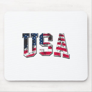 US Vintage American Flagga Musmatta