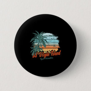 US Virgin Island Beach St. Thomas Shirt Borttappad Knapp