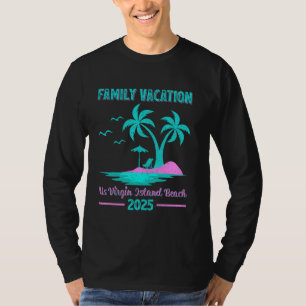 US Virgin Island Family Vacation 2025 Handflatan T Shirt