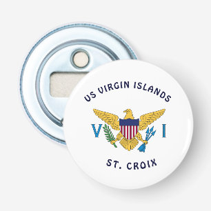 US Virgin Islands Flagga St. Croix Personalize Flasköppnare