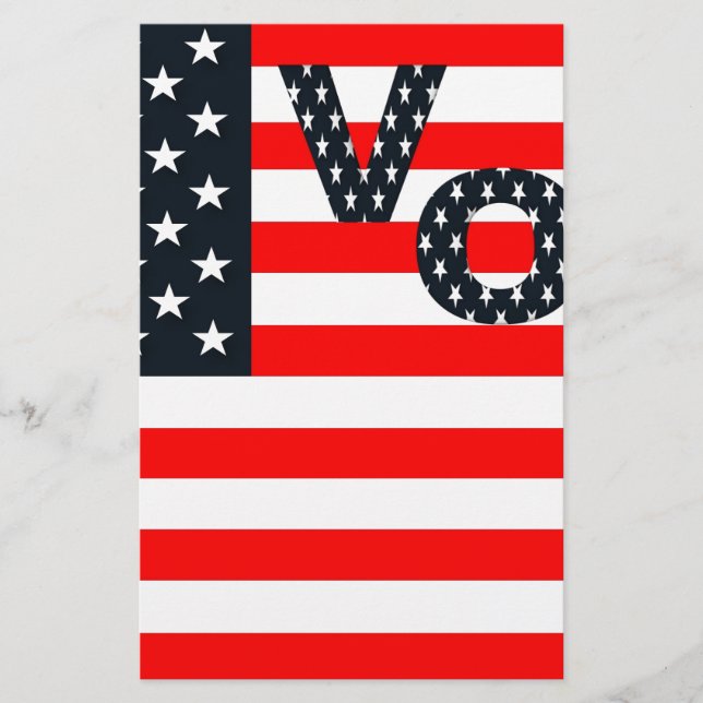 US Vote Brevpapper (Framsida)