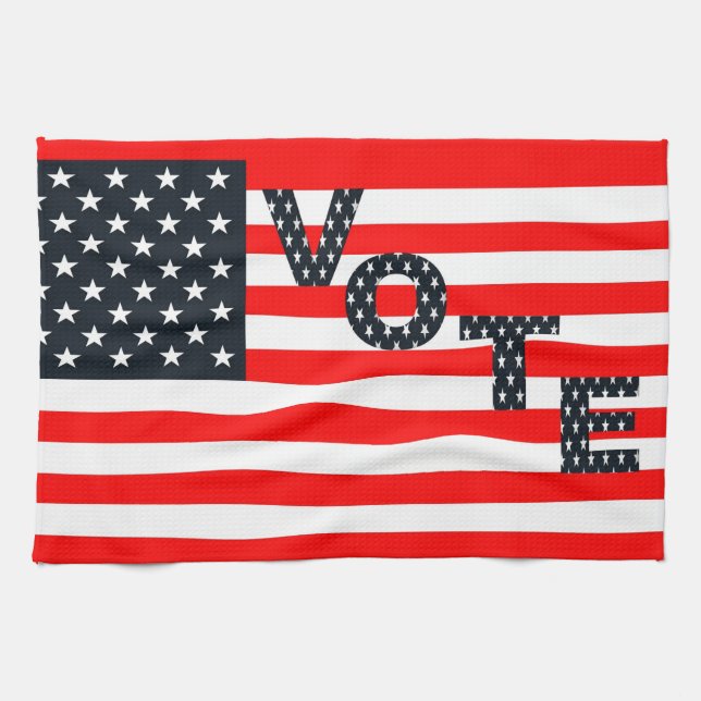 US Vote Kökshandduk (Horisontell)