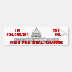 US vs. dem Bildekal