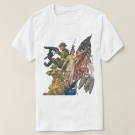 US WW1-propagandapostersammansättning T Shirt
