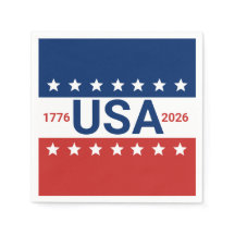 USA 1776 2026 250th Anniversary Red White Blue