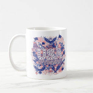 USA 1776-2026 KAFFEMUGG