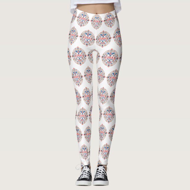 USA 1776-2026 LEGGINGS (Framsida)