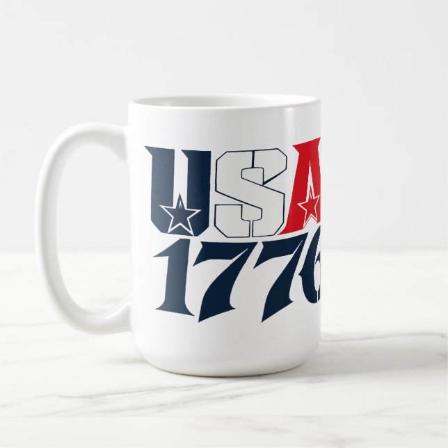 USA 1776 KAFFEMUGG (Vänster)