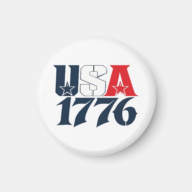 USA 1776 MAGNET (Framsidan)