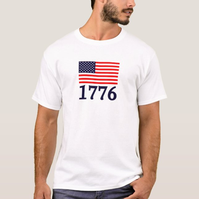 USA 1776 T SHIRT (Framsida)