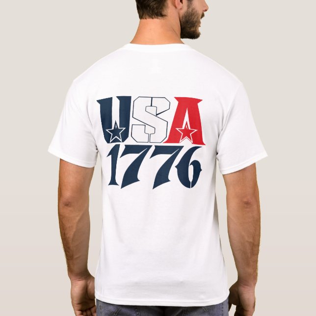 USA 1776 T SHIRT (Baksida)