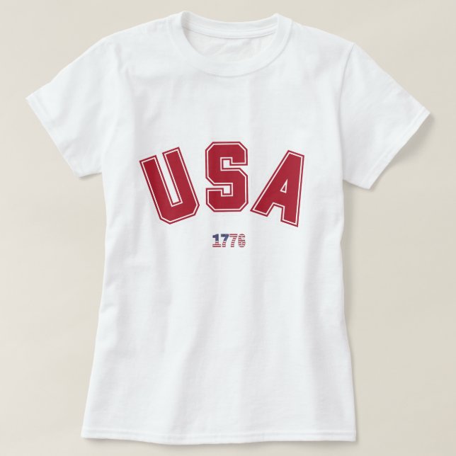 USA 1776 T SHIRT (Design framsida)