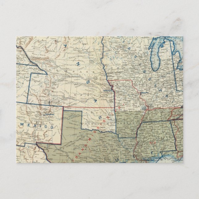 USA 1862 juni Vykort (Framsida)